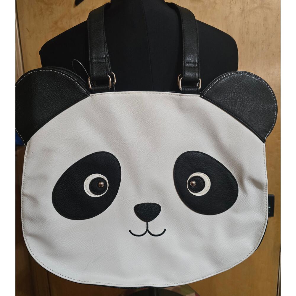 Panda Shoulder Bag/Tote-Manmade Materials